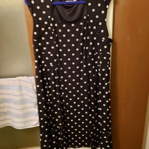 Polka dot vintage dress